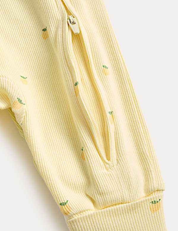 Lot de 3 dors-bien en coton &agrave; motif citron (2,9 kg-3 ans) - BE