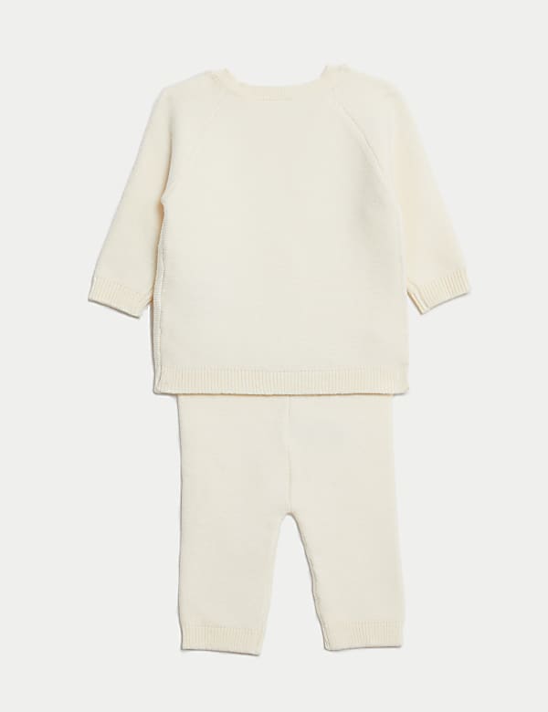 2 potong Pakaian Rajut (7lbs-1 Thn) - ID