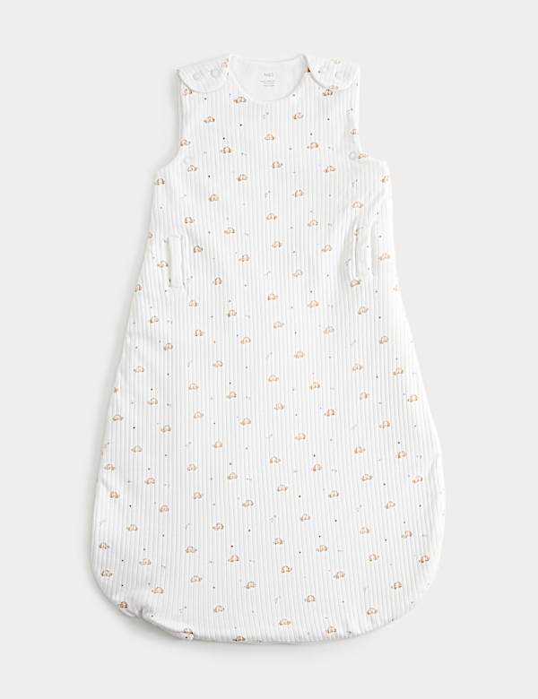Schlafsack aus reiner Baumwolle mit Tog-Wert 1,5 (03 Jahre) | WHITE |  Baby-Schlafscke | M&S DE