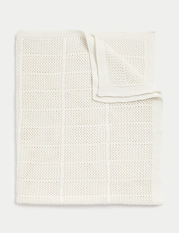 Netz-Schal aus reiner Baumwolle - AT