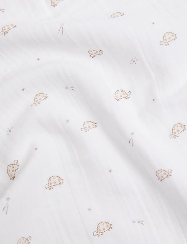 3pk Pure Cotton Muslin Squares - GR