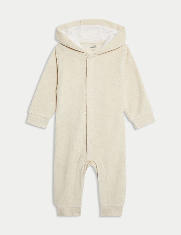 Pure Cotton Towelling All in One (0-12 Mths) - CA