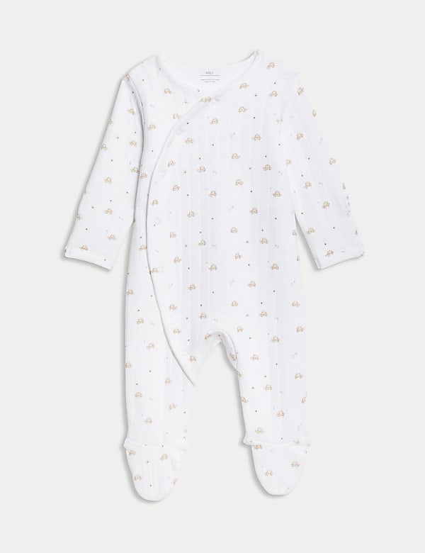 Cotton Rich Turtle Sleepsuit (0-12 Mths) - JE