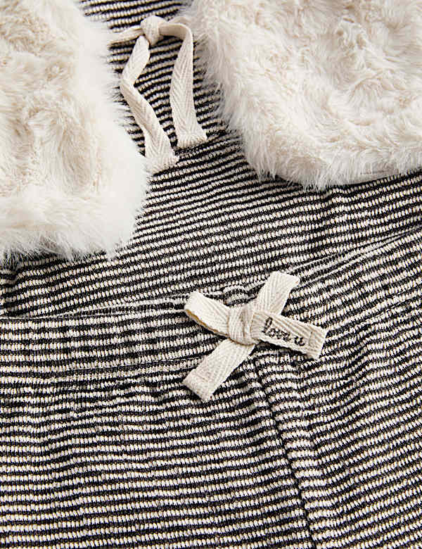 3 Piece Pure Cotton Top & Bottom Outfit (0-12 Months) - CA