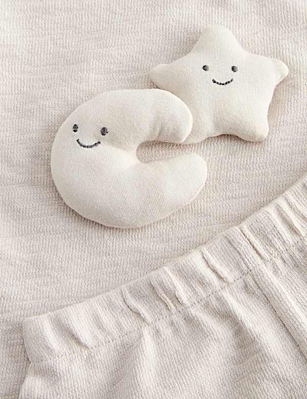 2 Piece Pure Cotton Little Monster Outfit (0-12 Mths)