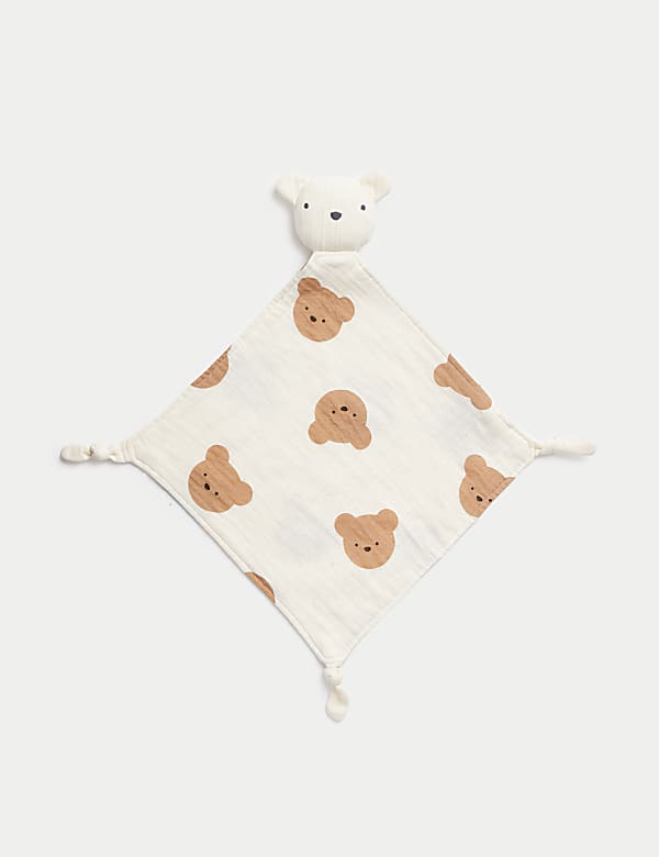 Pure Cotton Spencer Bear Comforter - US