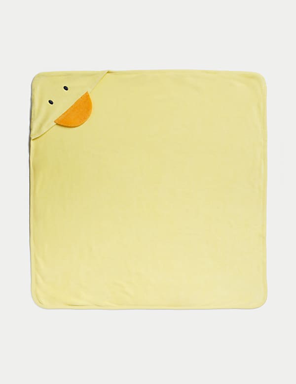 Serviette en coton à capuche et motif canard - CH