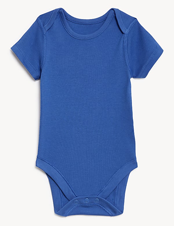 5pk Pure Cotton London Bodysuits