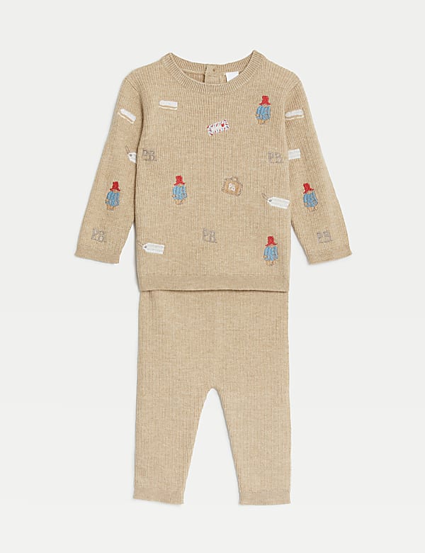 2pc Paddington™ Knitted Outfit (7lbs-1 Yrs) - JE