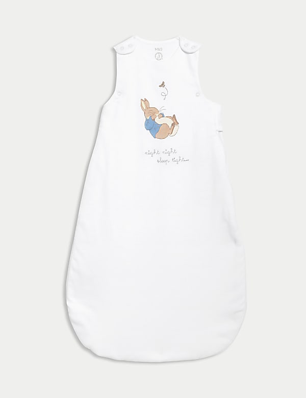 Pure Cotton 1.5 Tog Peter Rabbit™ Sleeping Bag (0-36 Mths) - JP
