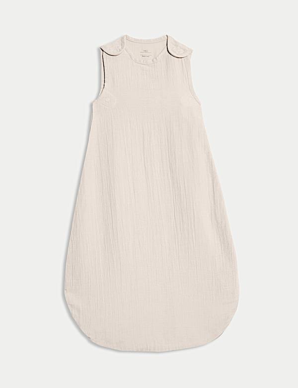 Pure Cotton 0.5 Tog Sleeping Bag (0-3 Yrs) - ES