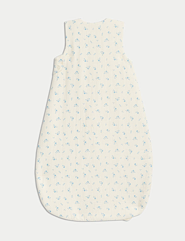 Floral Muslin 3.5 Tog Sleeping Bag (0-3 Yrs) - BE