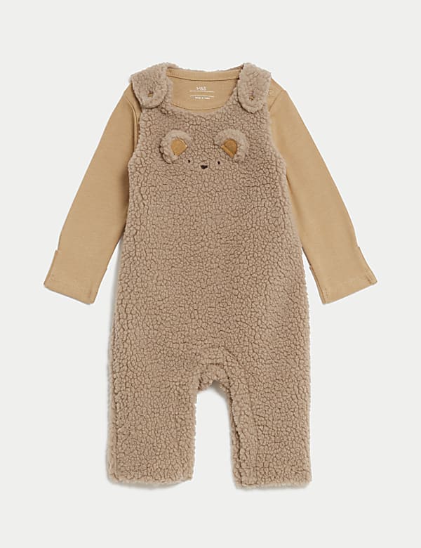 2pc Borg Teddy Outfit (7lbs - 1 Yrs) - FR