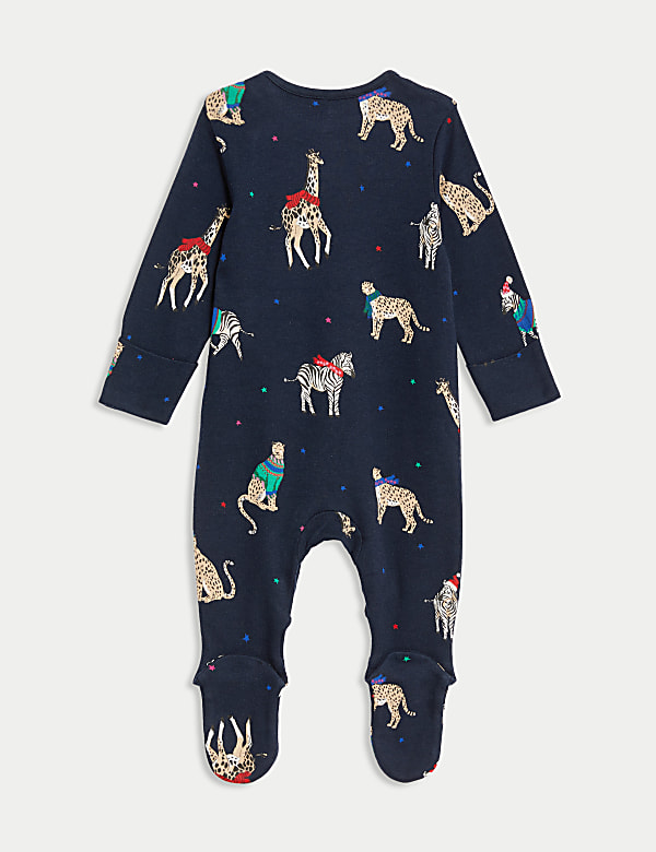 Kids' Animal Party Family Christmas Sleepsuit (0-3 Yrs) - AU