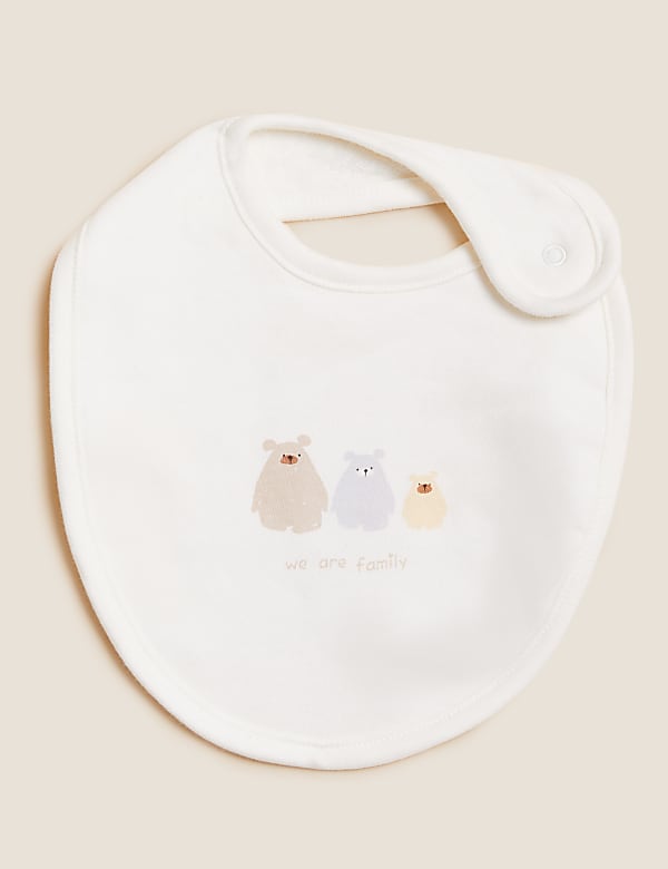 4pc Bear Print Starter Set (7lbs - 12 Mths)