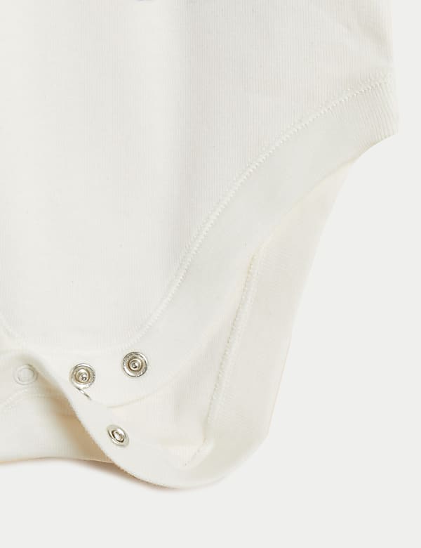 3pk Pure Cotton Winnie the Pooh&trade; Bodysuits (0-3 Yrs)