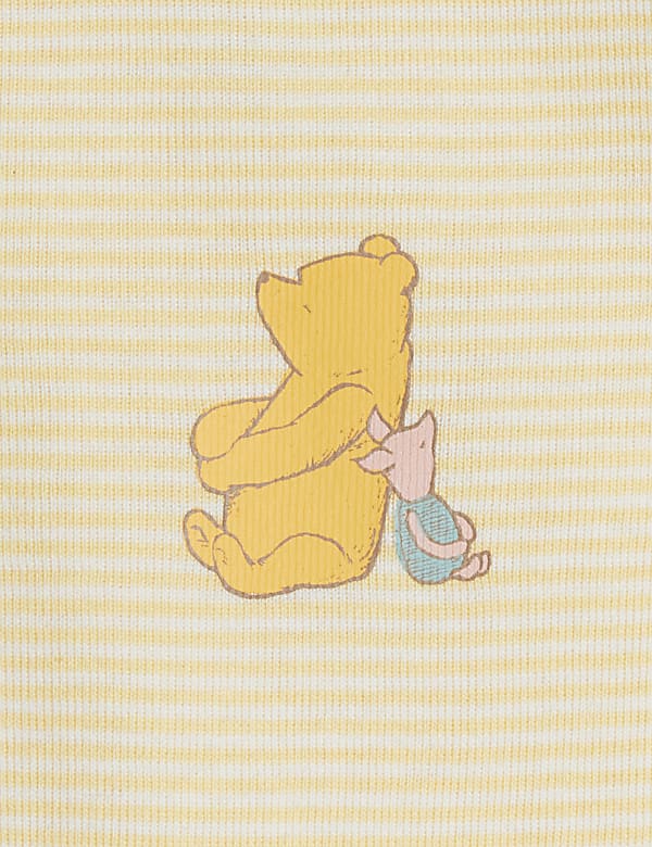 3pk Pure Cotton Winnie the Pooh&trade; Bodysuits (0-3 Yrs)