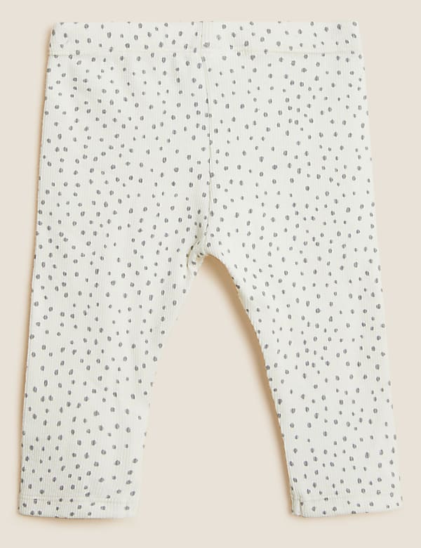 Cotton Rich Spot Leggings