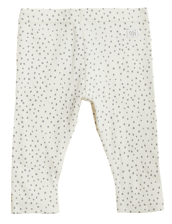 Cotton Rich Spot Leggings