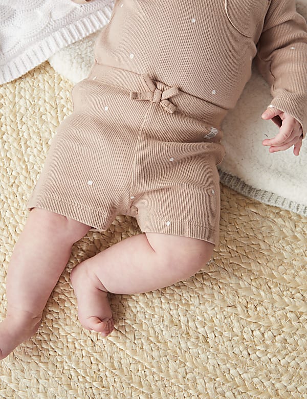 Cotton Rich Spot Shorts