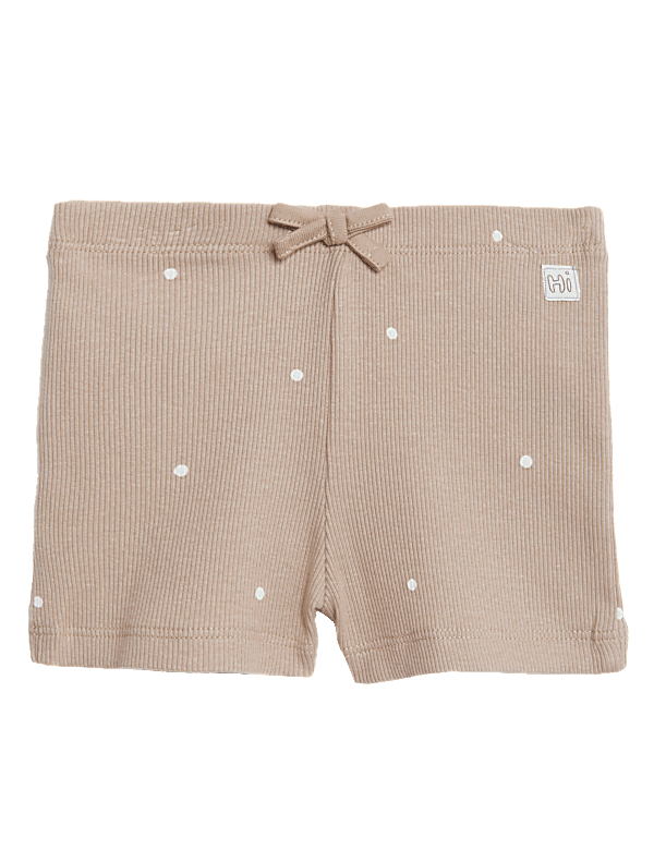 Cotton Rich Spot Shorts