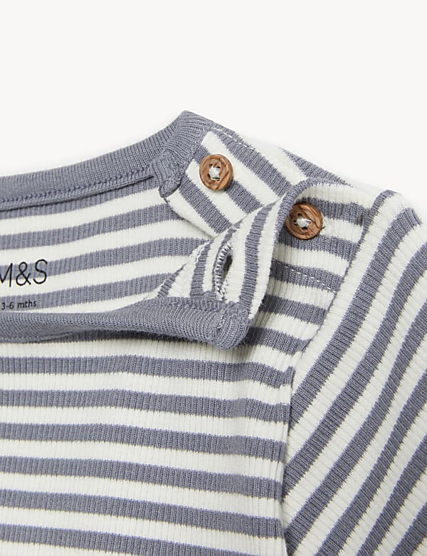 Cotton Rich Striped T-Shirt