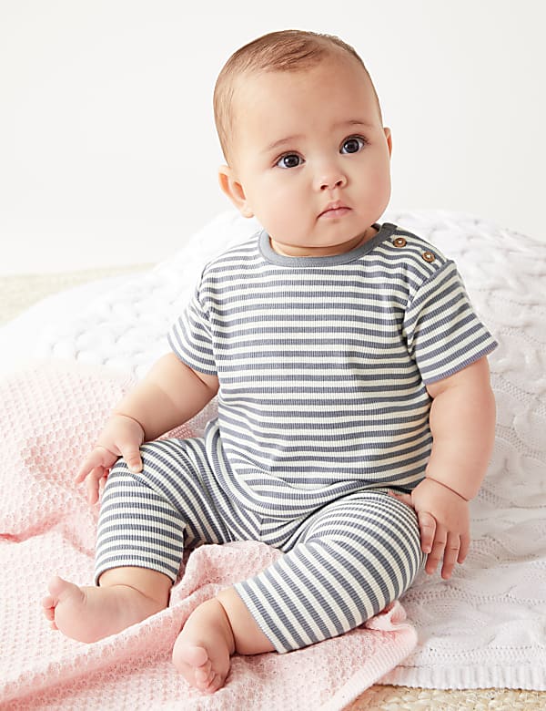 Cotton Rich Striped T-Shirt