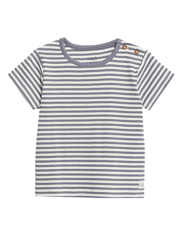 Cotton Rich Striped T-Shirt