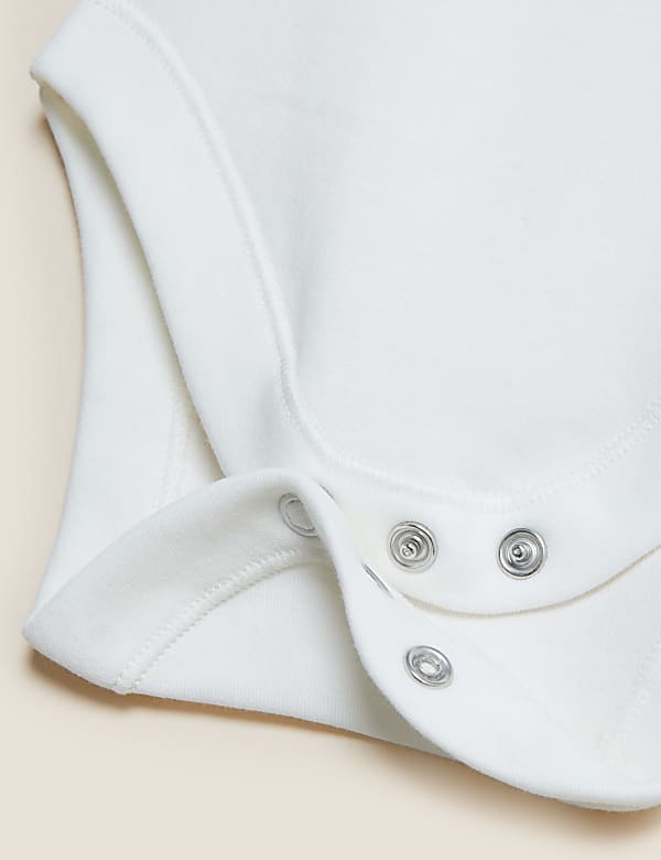 Pure Cotton Slogan Bodysuit (7lbs-12 Mths)