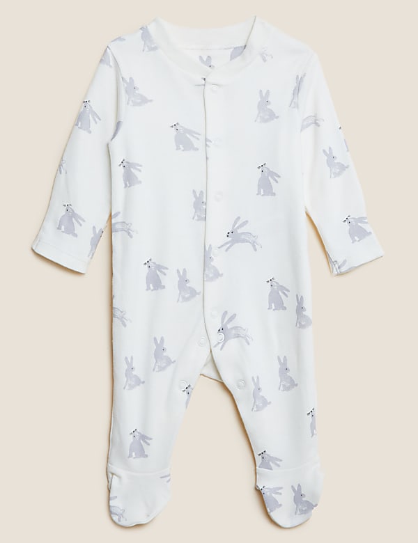 4pc Pure Cotton Bunny Starter Set (7lbs-12 Mths)