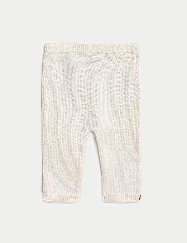 Conjunto de 2 piezas de punto 100% algod&oacute;n con estampado de oso (7 lbs-1 a&ntilde;o) - US