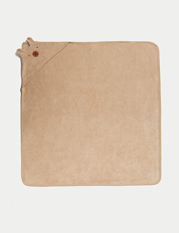 Cotton Rich Bear Hooded Towel - SK