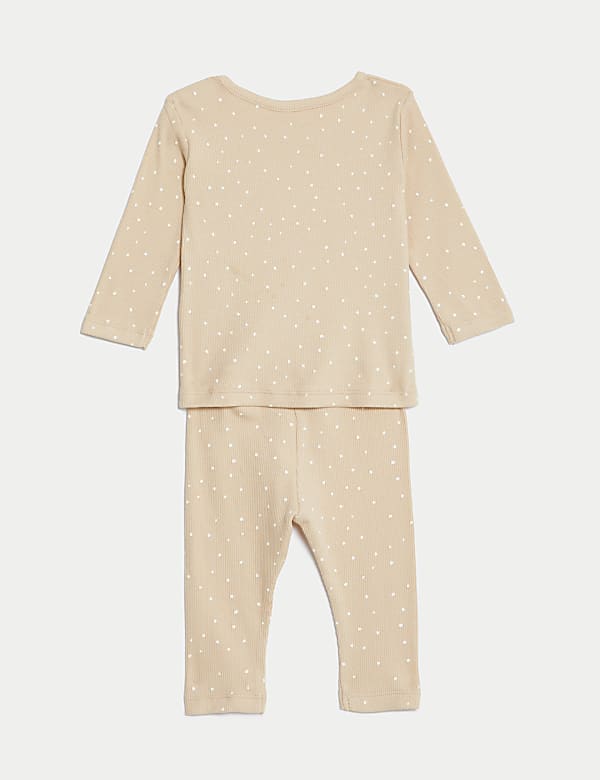 2pc Cotton Rich Spot Outfit (0-1 Yrs)
