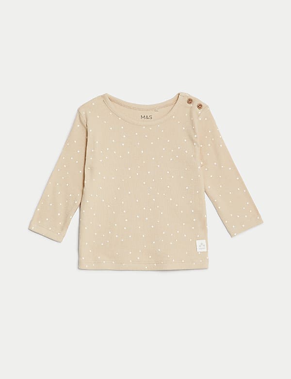 2pc Cotton Rich Spot Outfit (0-1 Yrs)
