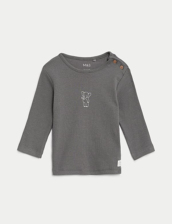 2pc Cotton Rich Elephant Outfit (0-1 Yrs)