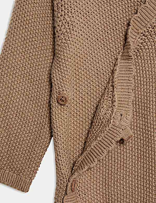 Combinaison en maille 100 % coton avec chaussons montants (jusqu’au 12 mois) - LU