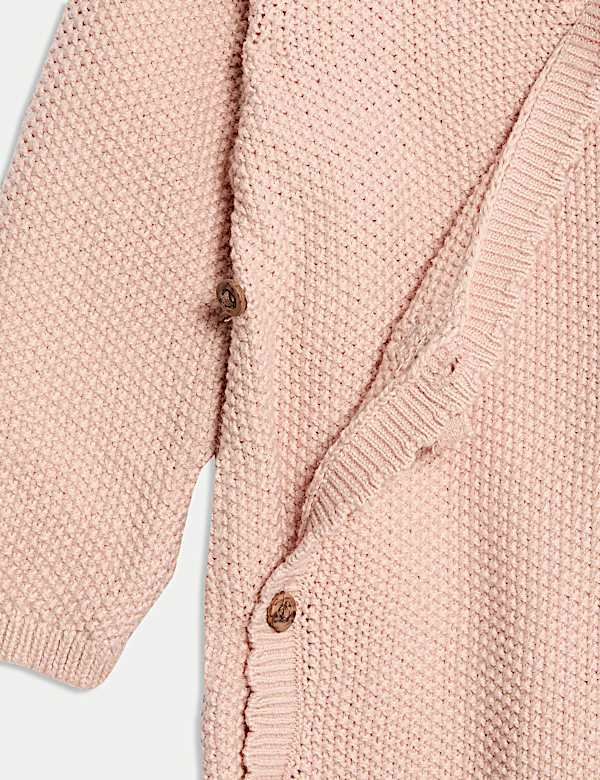 Mono de punto 100 % algodón con patucos (0-12 meses) - US