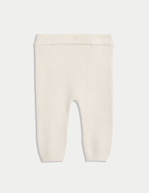 2pc Knitted Bear Wrap Outfit (0-12 Mths)