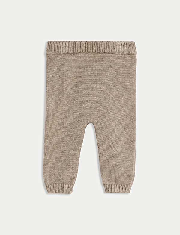 2pc Knitted Bear Wrap Outfit (0-12 Mths)