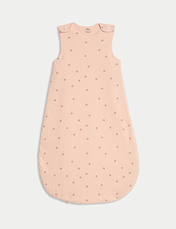 Gigoteuse 100 % coton à pois, indice de chaleur de 2,5 (jusqu’au 36 mois) - LU