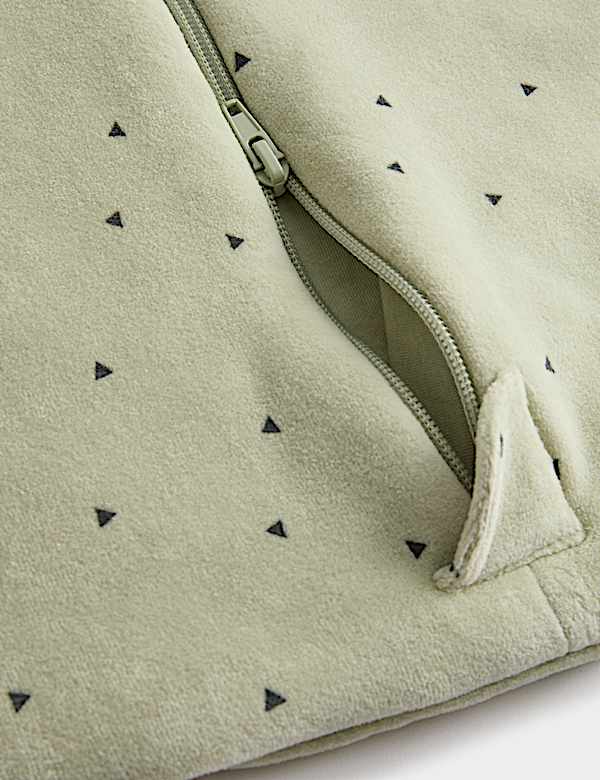 Velour Geometric 2.5 Tog Sleeping Bag (0-36 Mths) - LV