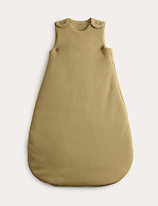 Einfarbiger Schlafsack aus reiner Baumwolle mit einem Tog-Wert 3,5 (036  M.) | BERRY | Baby-Schlafscke | M&S DE