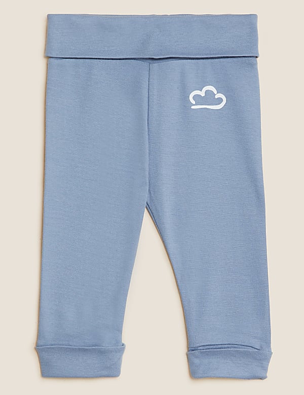 3pk Pure Cotton Rainbow Leggings