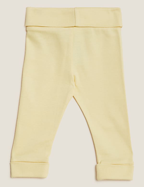 3pk Pure Cotton Rainbow Leggings
