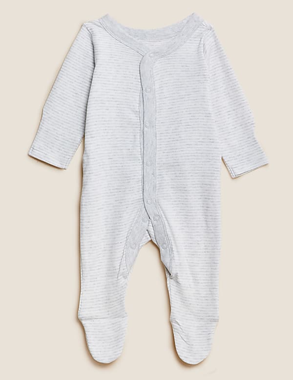 Pure Cotton Lion Print Sleepsuits (0-3 Yrs)