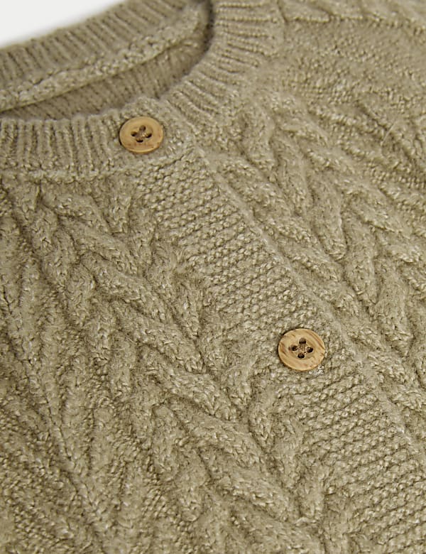 2pc Knitted All In One and Hat Set (0-12 Mths) - AU