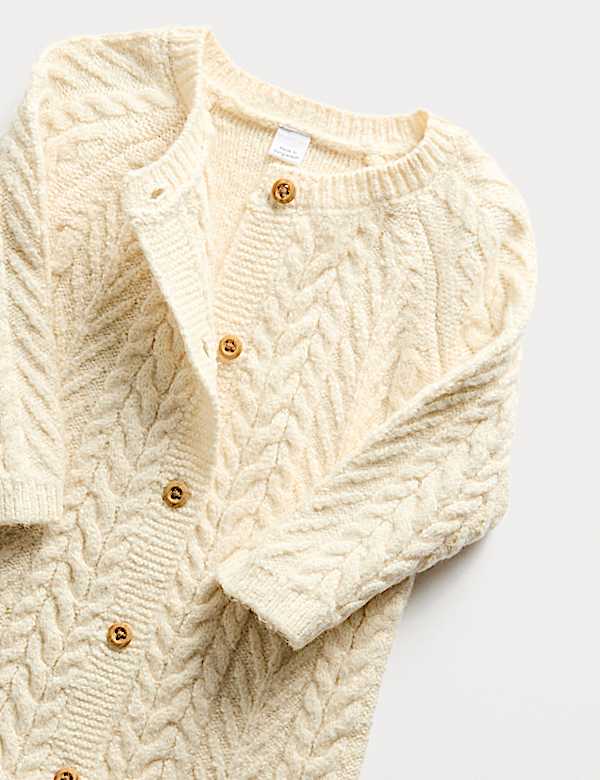 Ντε πιες πλεκτό σύνολο (0-12 μηνών) - GR