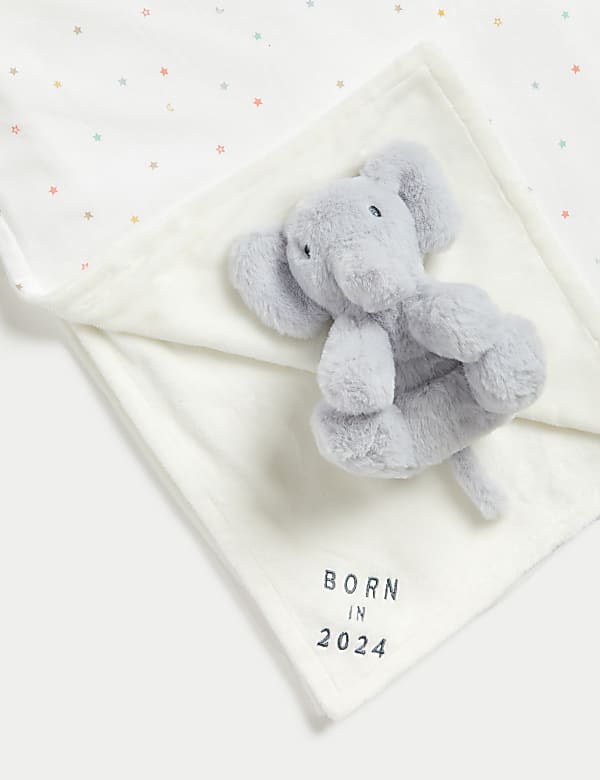 Born In 2024 Soft Toy & Blanket Gift Set - RO