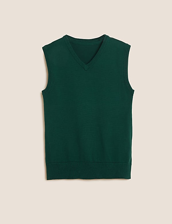 School Unisex Pure Cotton StayNew™ Tank Top (3-16 Yrs) - LU