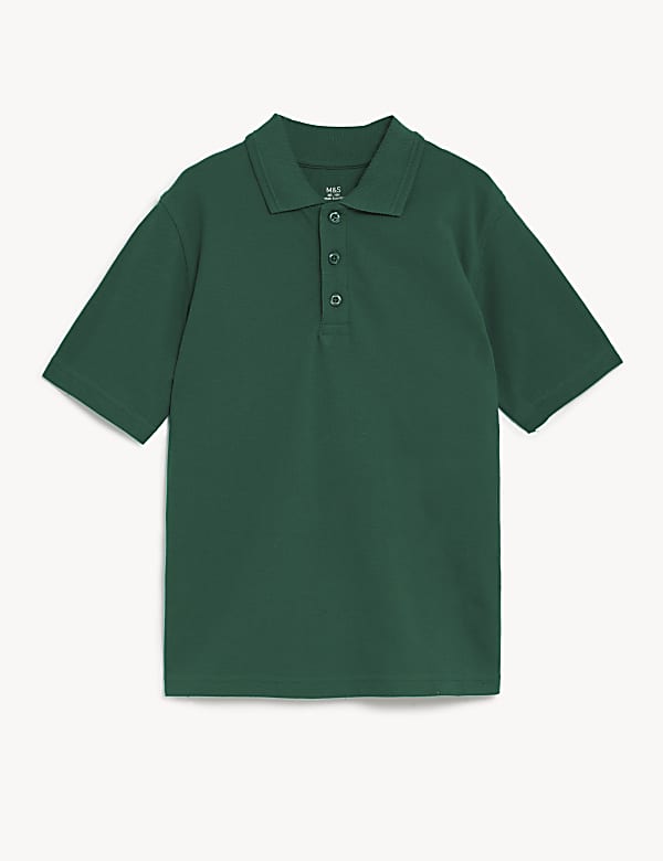 Kemeja Polo Unisex Katun Murni (2-18 Thn) - ID